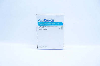 MediChoice 77765L Personal Protection Gown, Blue Large - Box of 20